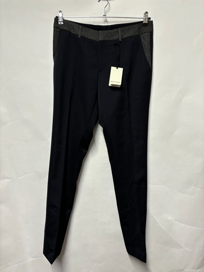 Chloe Stora Navy Smart Tailored Trousers 12/40