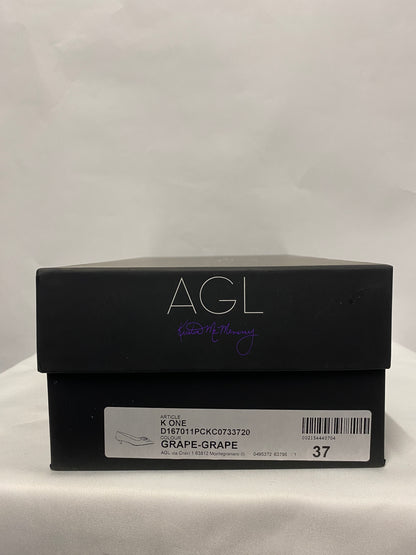 AGL Grape Limited Edition Leather K ONE Pumps 4 BNIB