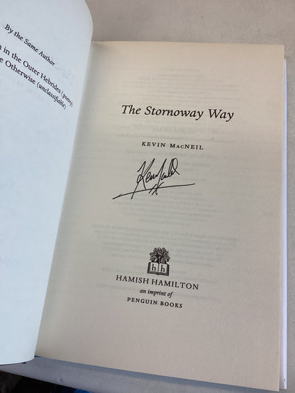 The Stornoway Way Kevin MacNeil Signed