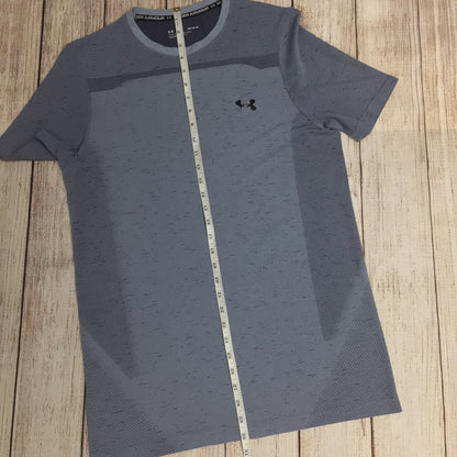 Under Armour Grey Fitted Sports T Shirt Size M