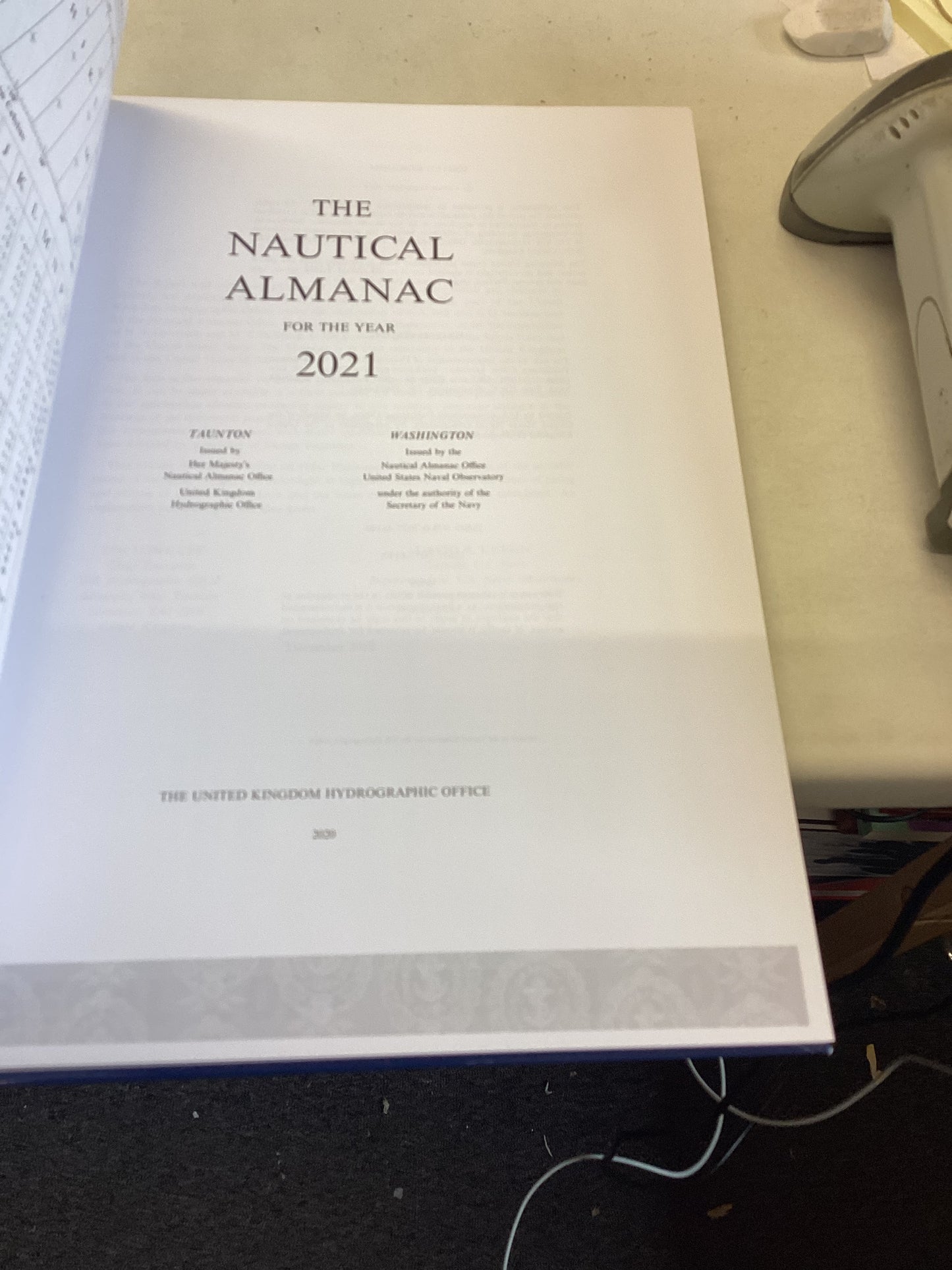 Admiralty the Nautical Almanac Her Majesty's Nautical Almanac Office NP314-21 2021