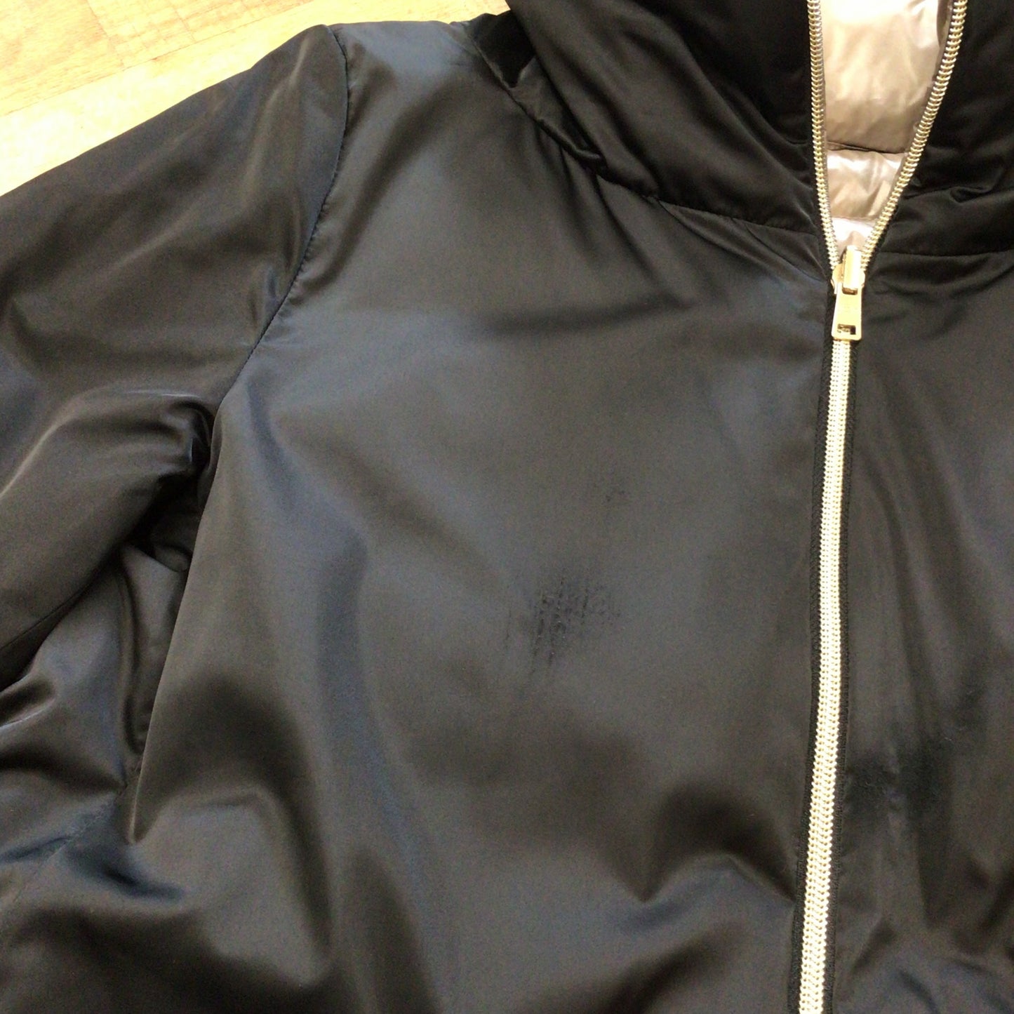 Herno Black Multi Reversible Down Jacket Size 44 (PI0368D-12170-9300)