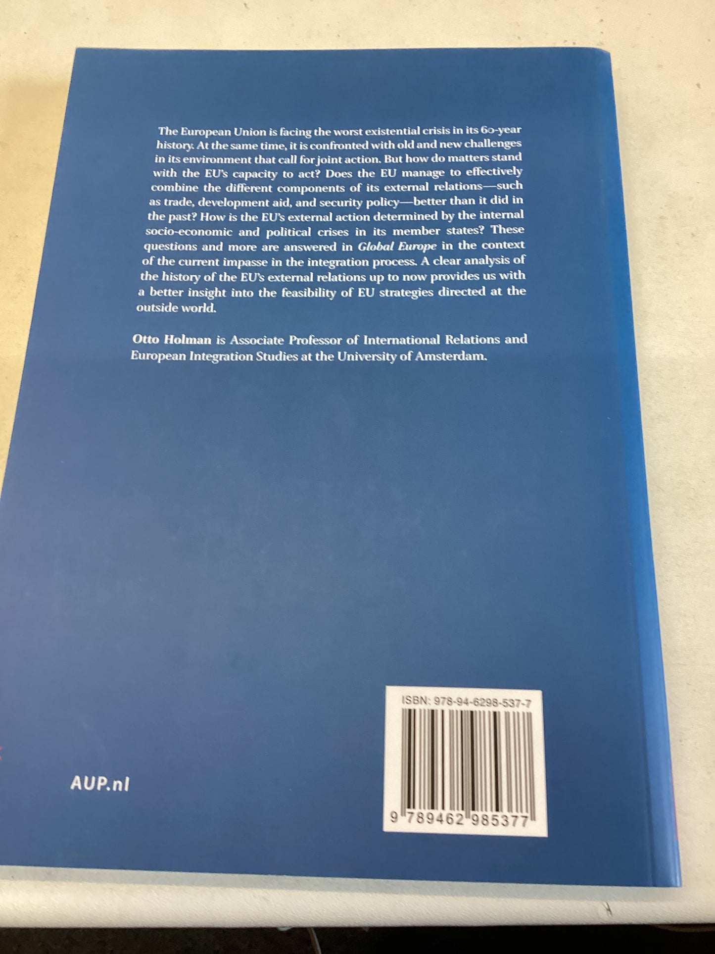 Global Europe The External Relations Of The European Union Otto Holman