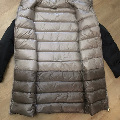 Herno Black Multi Reversible Down Jacket Size 44 (PI0368D-12170-9300)