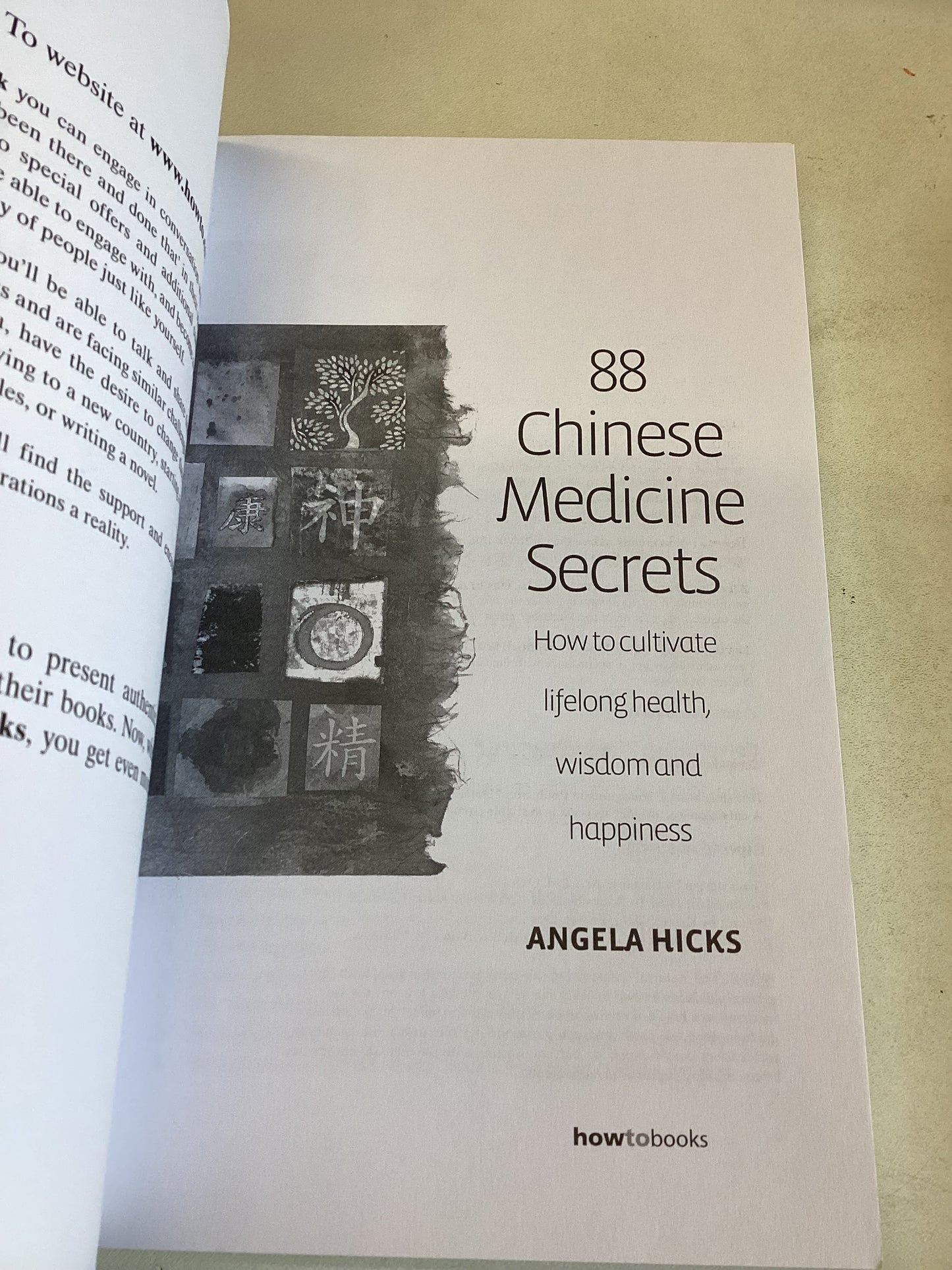 88 Chinese Medicine Secrets How To Cultivate Lifelong Health, Wisdom and Happiness Angela Hicks