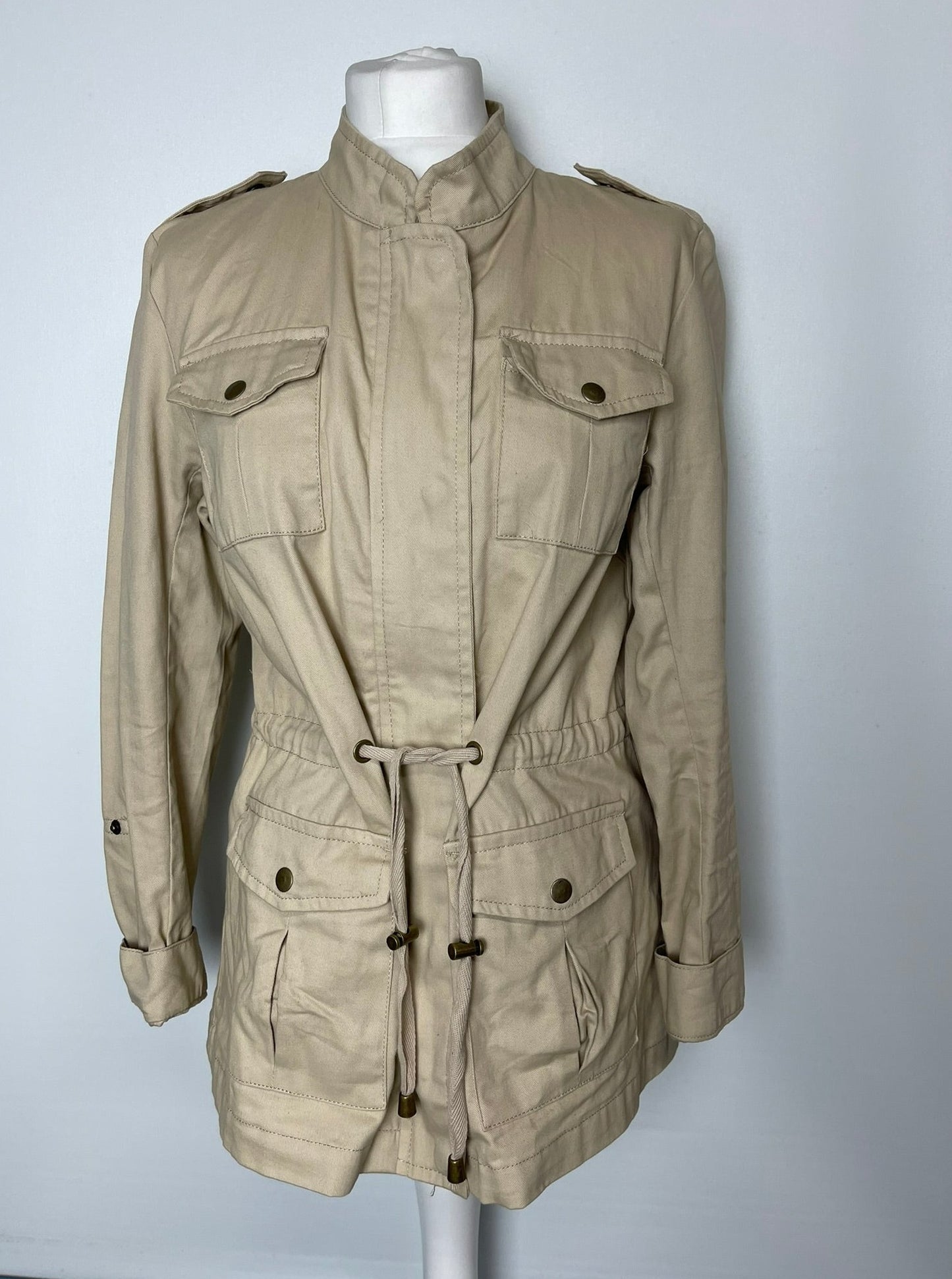 Damart Beige Jacket Size 12