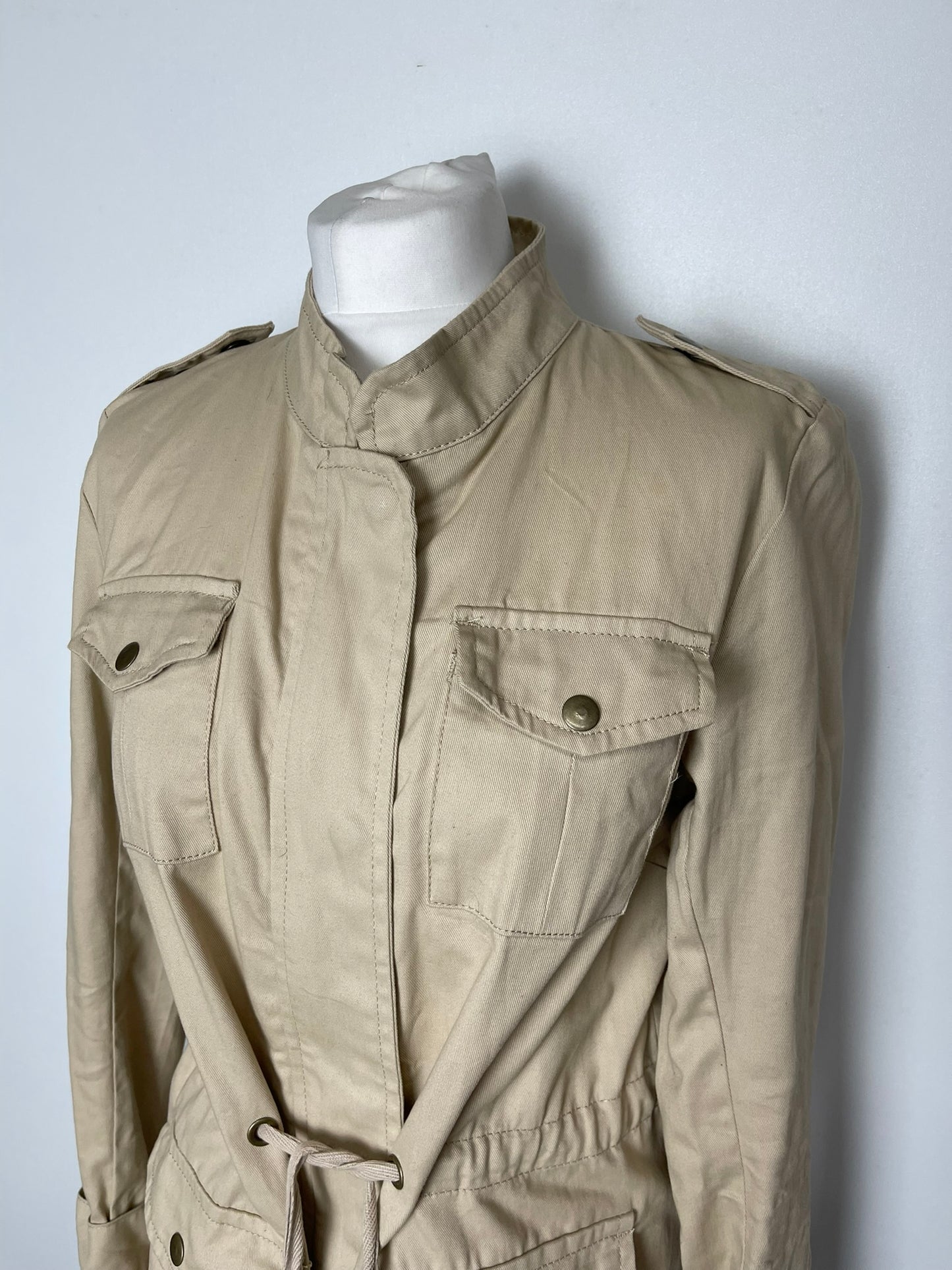 Damart Beige Jacket Size 12