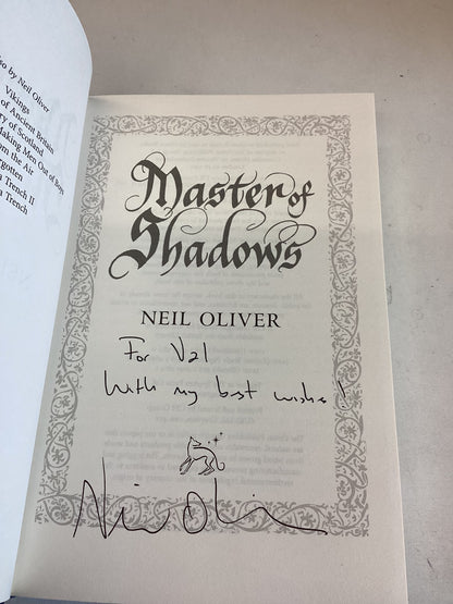 Master of Shadows Neil Oliver Signed