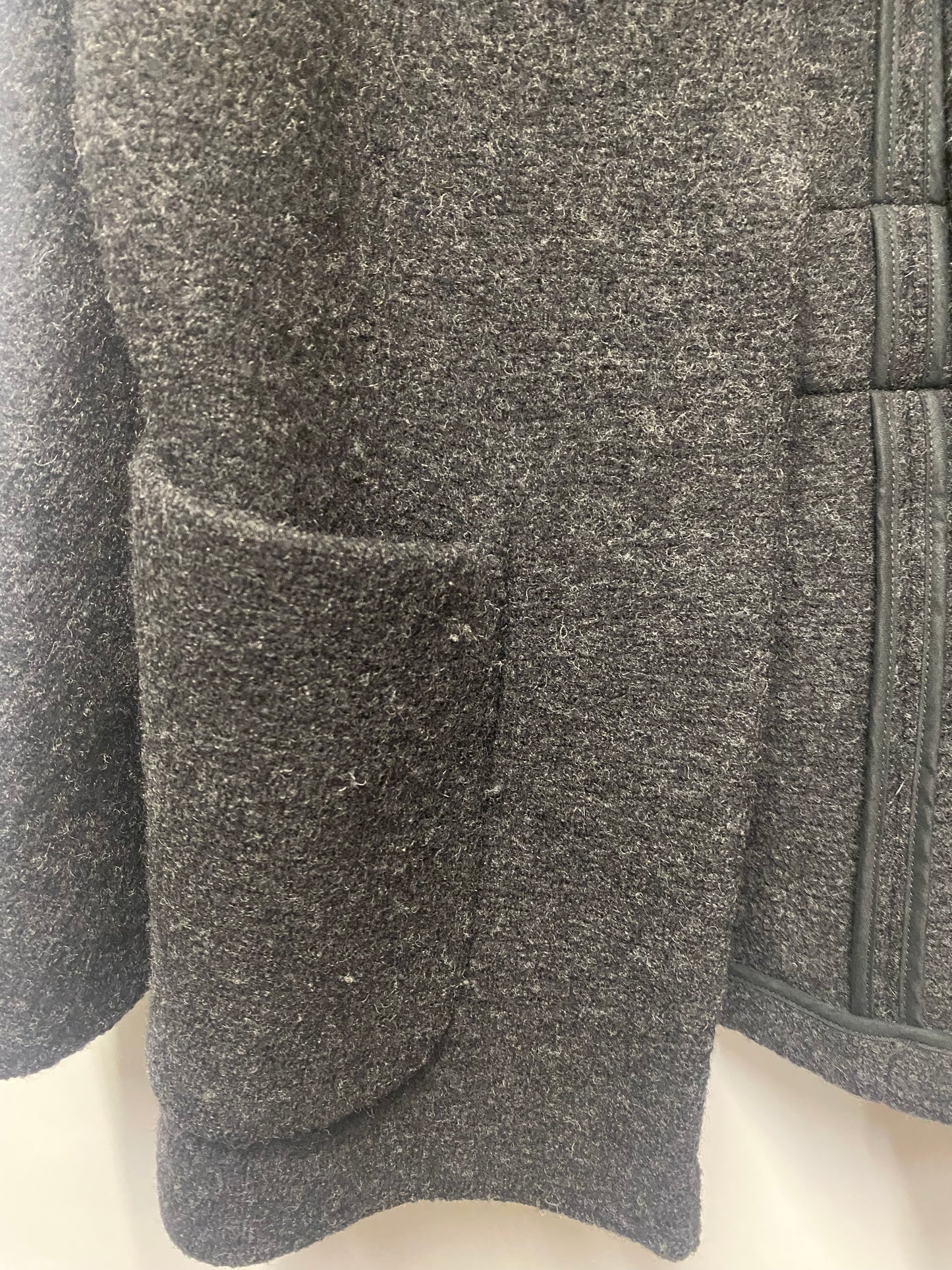 ba&sh Dark Grey Wool 'Lady' Jacket Coat Small