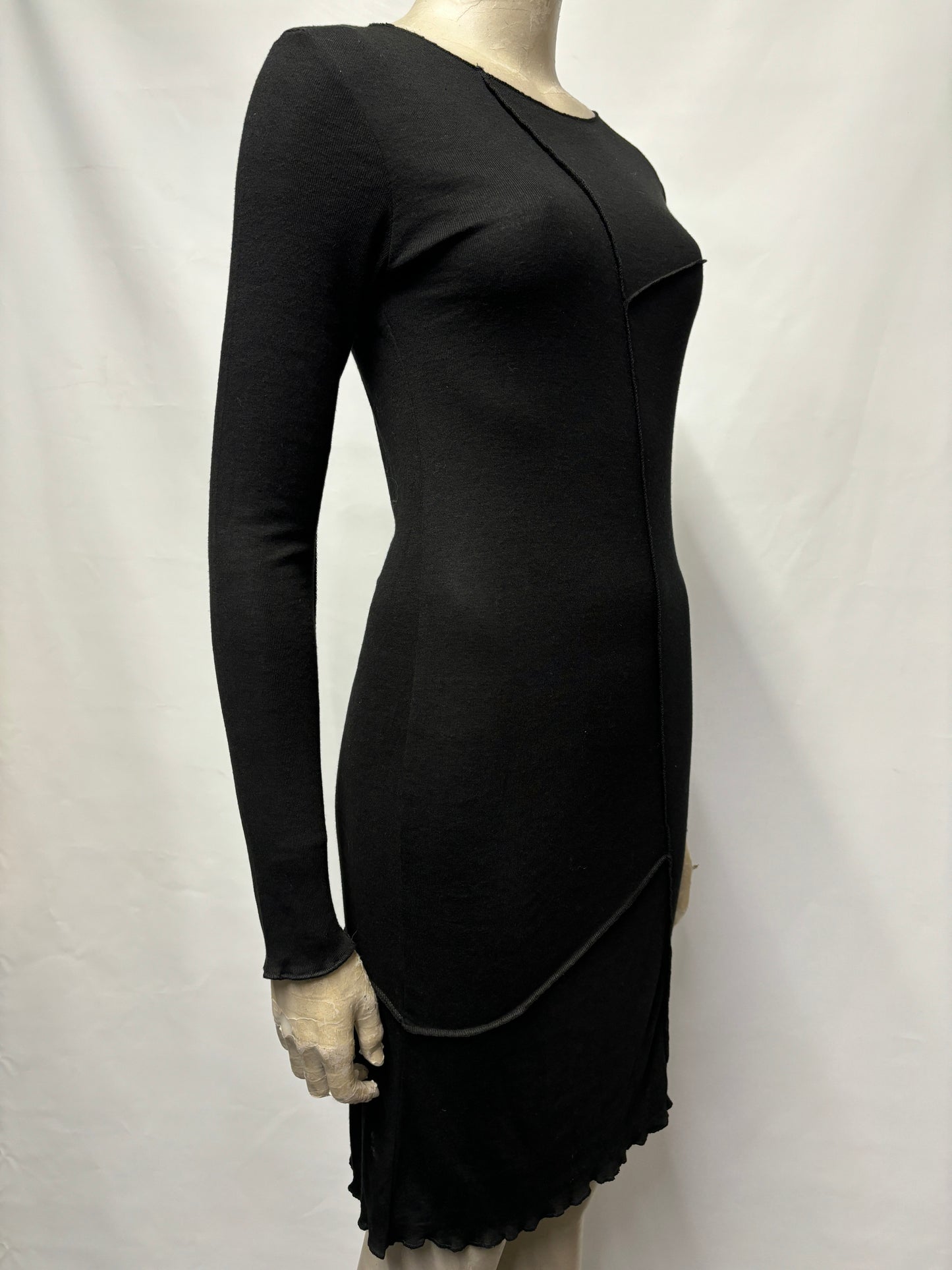 Kangol Black Geometric Mini Dress 10