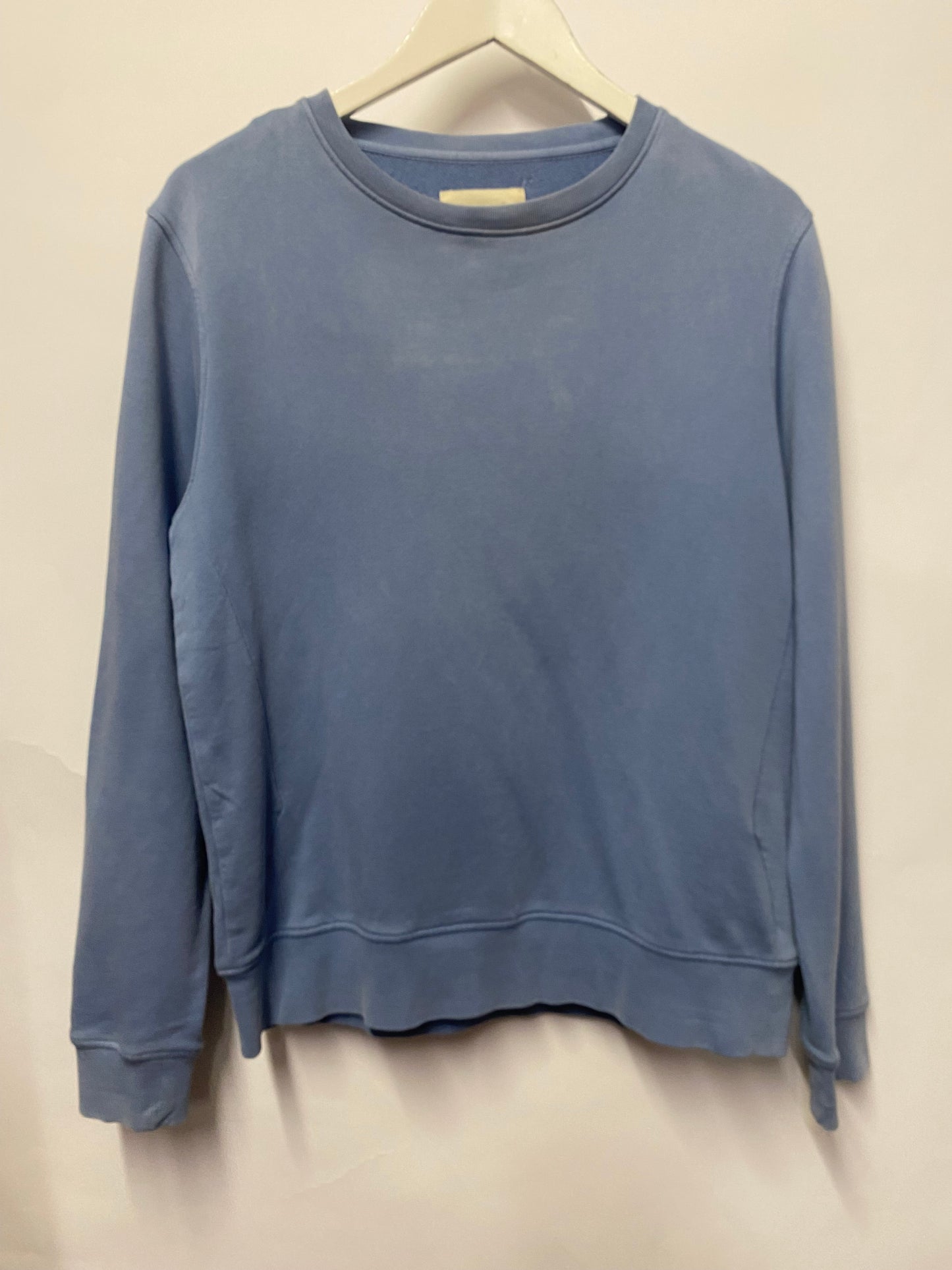 Folk Light Blue Pull Over Cotton Prism Sweatshirt Small