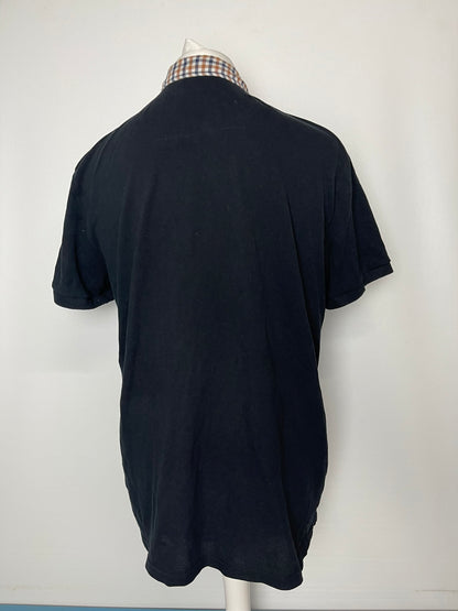 Weekend Offender Black Polo Top XL