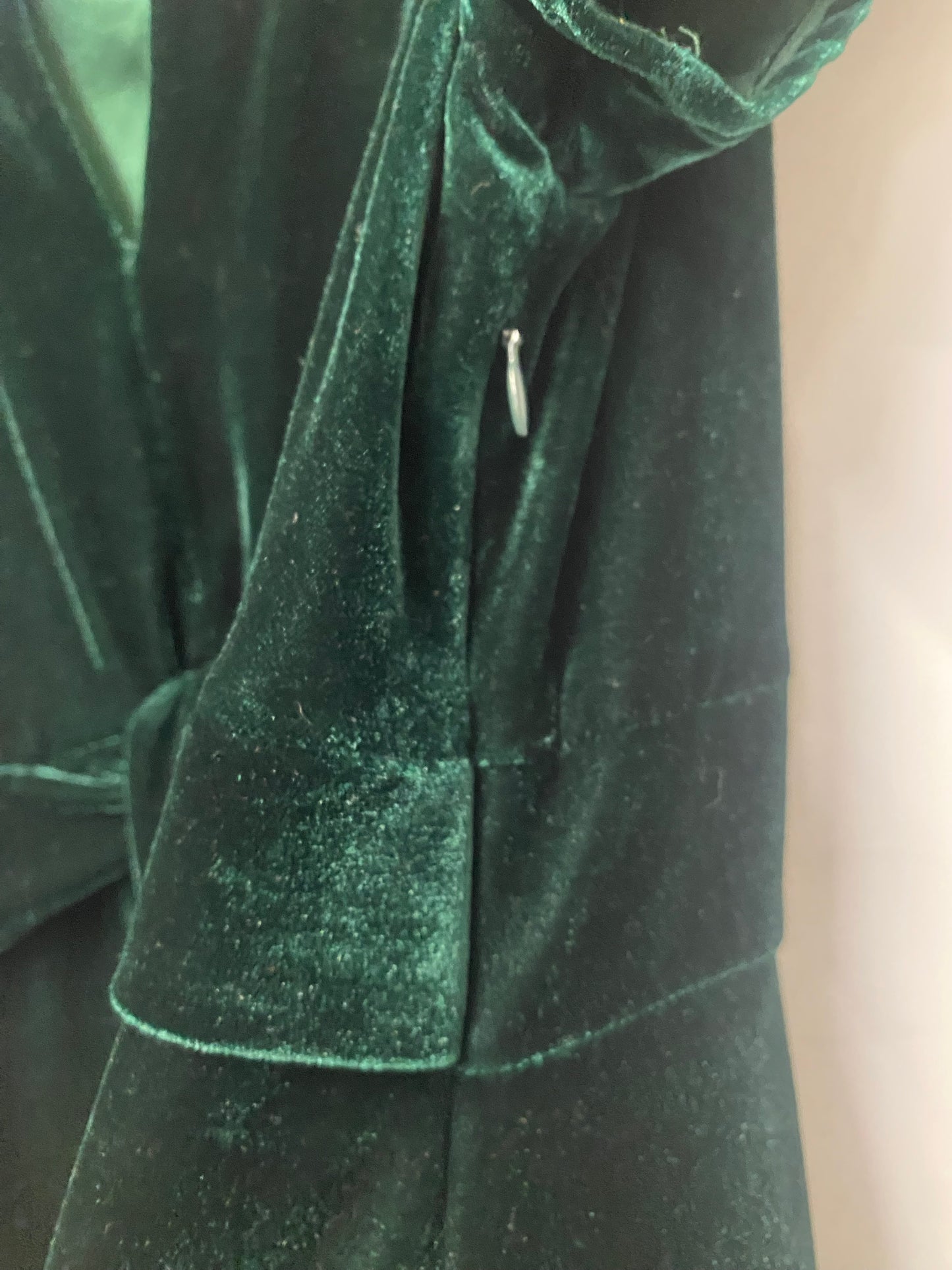 M&S Holly Willoughby Green Velvet Sequin Midi Dress 18