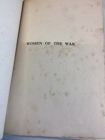 Women of The War by Barbara McLaren With an Introduction by The Right Hon H H Asquith M.F.