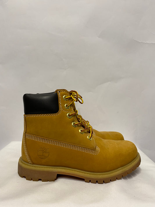 Timberland Original Yellow Leather Work Boot 4