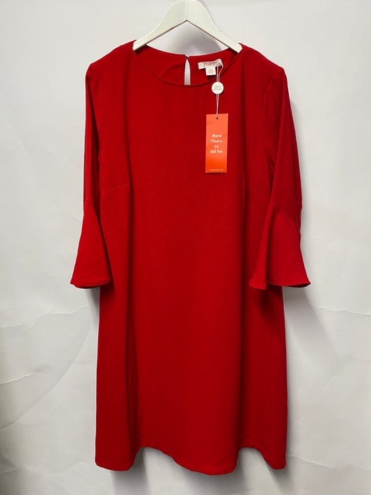 Finery Red Dress 16 BNWT