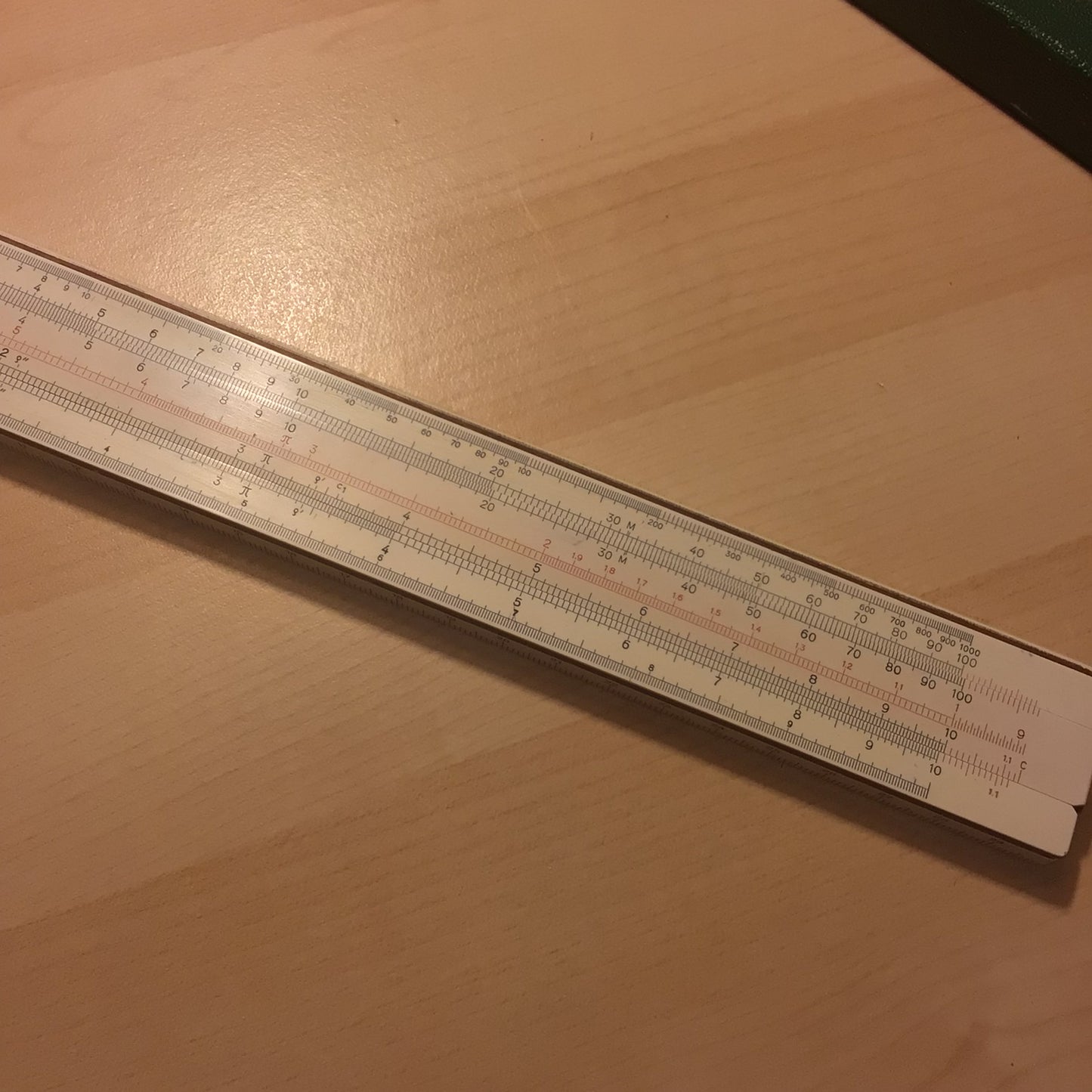 Vintage AW Faber Castell Syst Rietz 1/87 Slide Ruler 1950s, Made in Germany