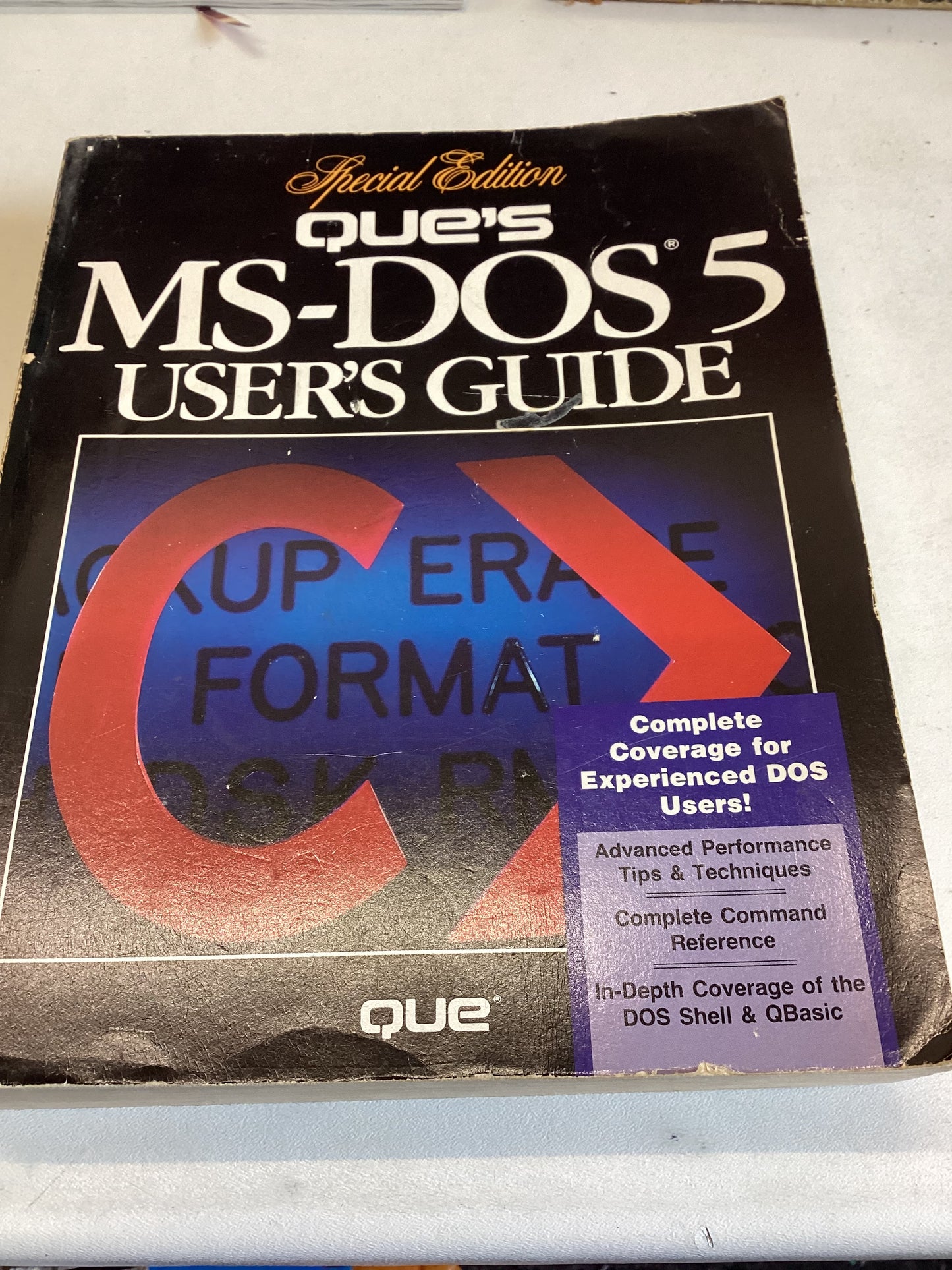 MS-DOS 5 User's Guide Special Edition Que