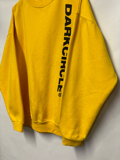 Dark Circle Yellow Sweatshirt X-Large