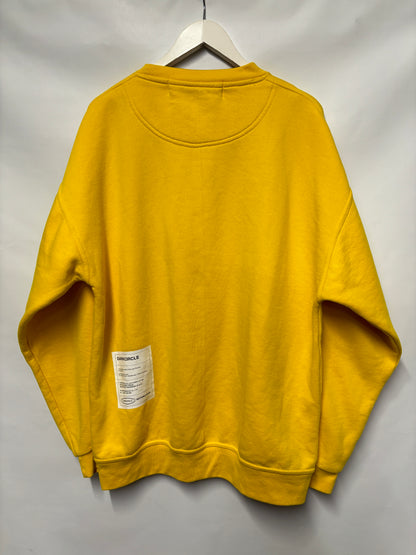 Dark Circle Yellow Sweatshirt X-Large