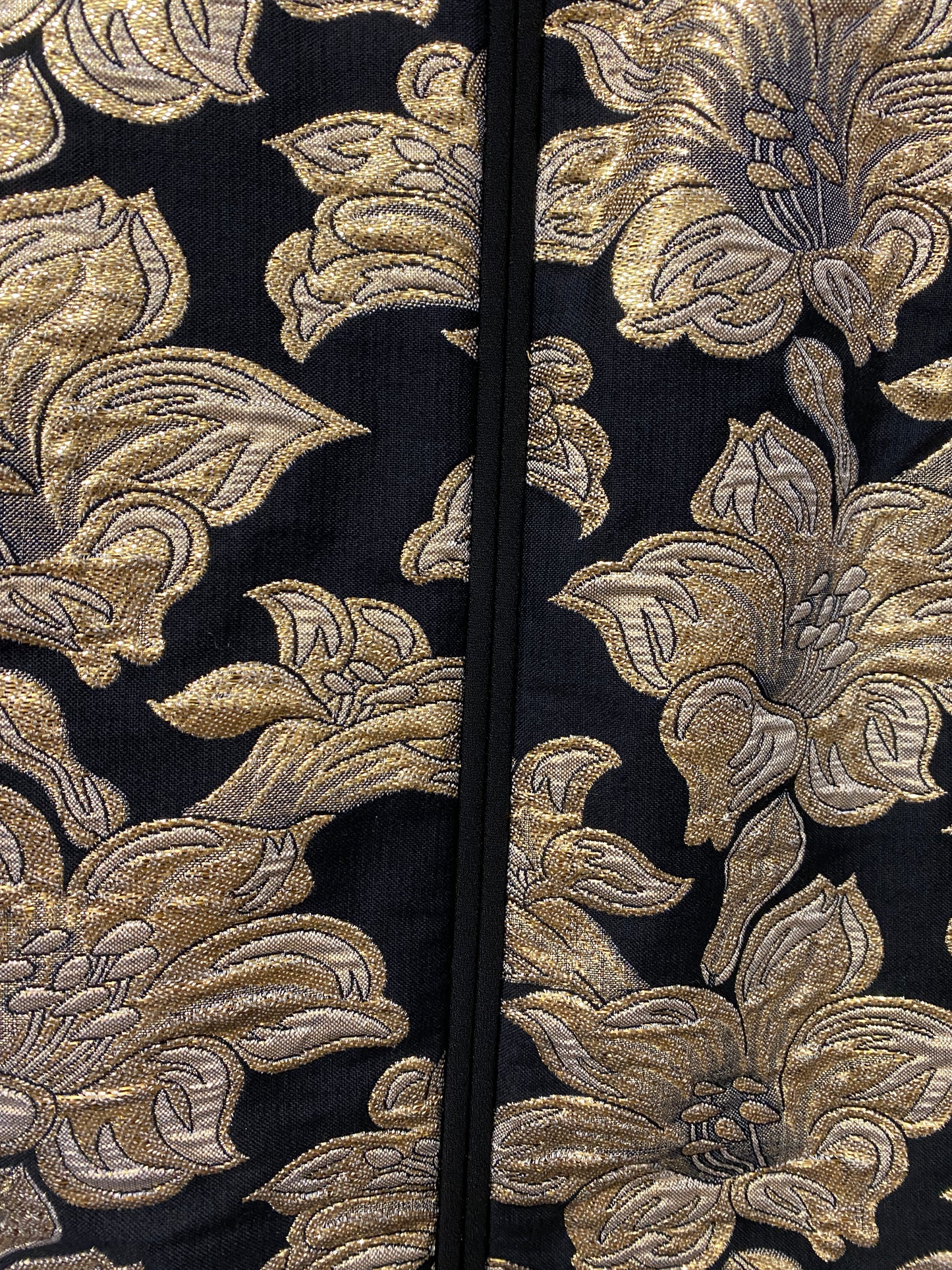 Marni Gold and Black Floral Top 12