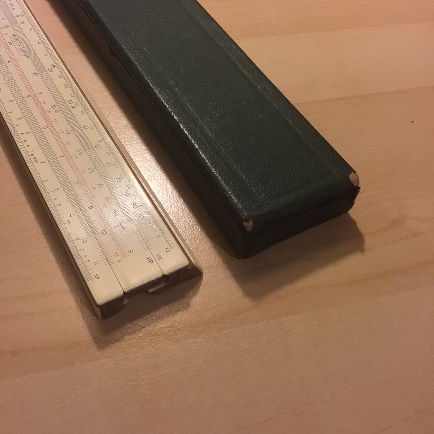 Vintage AW Faber Castell Elektro 1/98 Slide Ruler 1950