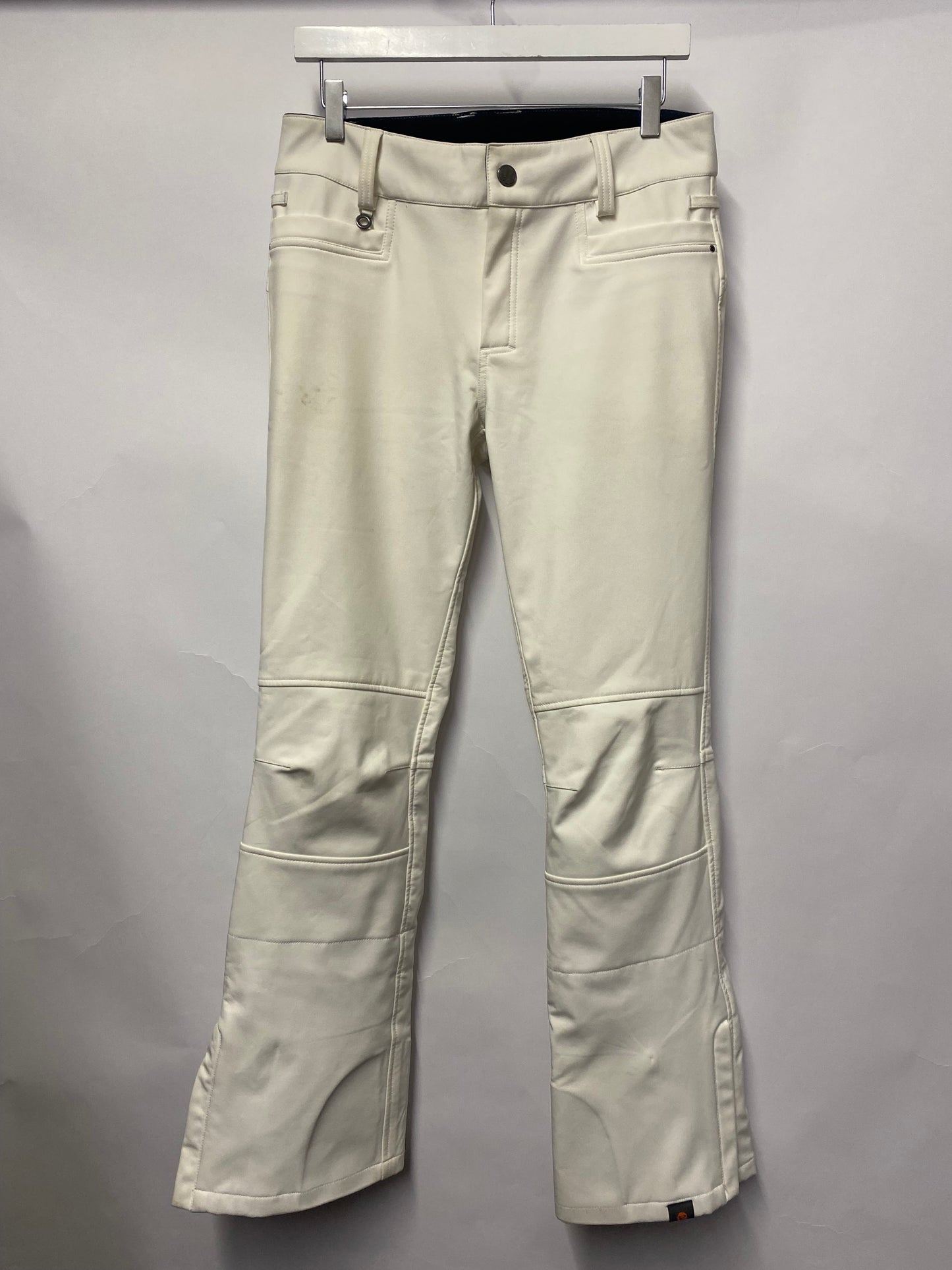 Roxy White Soft Shell Salopettes Snow Pants Medium