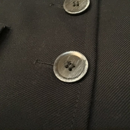 Thomas Burberry Navy Blue Short Sleeve Coat Size M