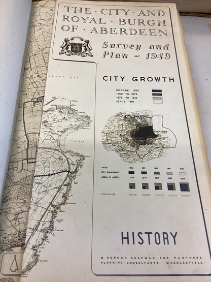 The City And Royal Burgh of Aberdeen Survey and Plan 1949