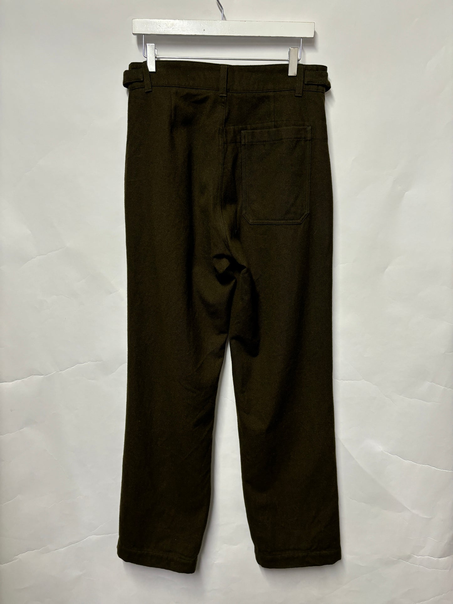 Margaret Howell Green Wool Utility Trousers XS