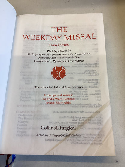 The Weekday Missal A New Edition