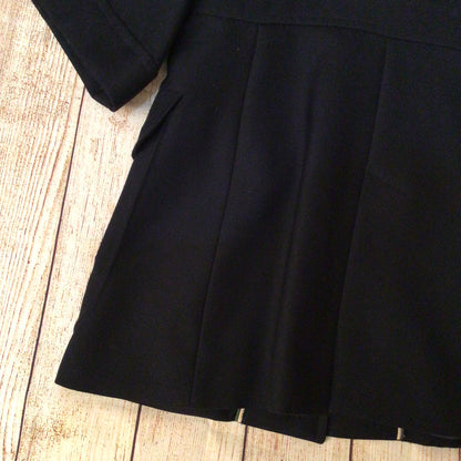 Thomas Burberry Navy Blue Short Sleeve Coat Size M