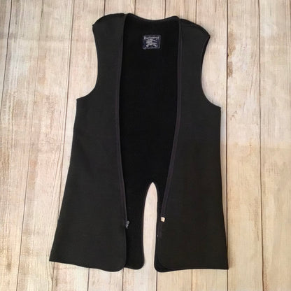 Burberrys Grey Black Coat Lining Size 38