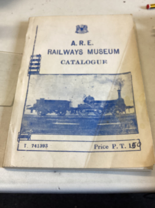 A R E Railways Museum Catalogue T 741393 Contains Two Pull Outs