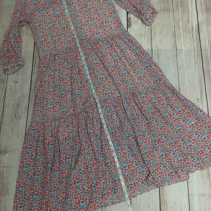 BNWT Cath Kidston Red, White, Blue Ashbourne Ditsy Dress RRP £85 Size 8