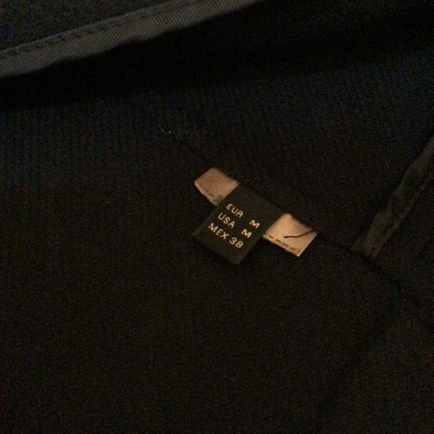 Massimo Dutti Navy Blue Long Waistcoat Cardigan w/Pockets Size M