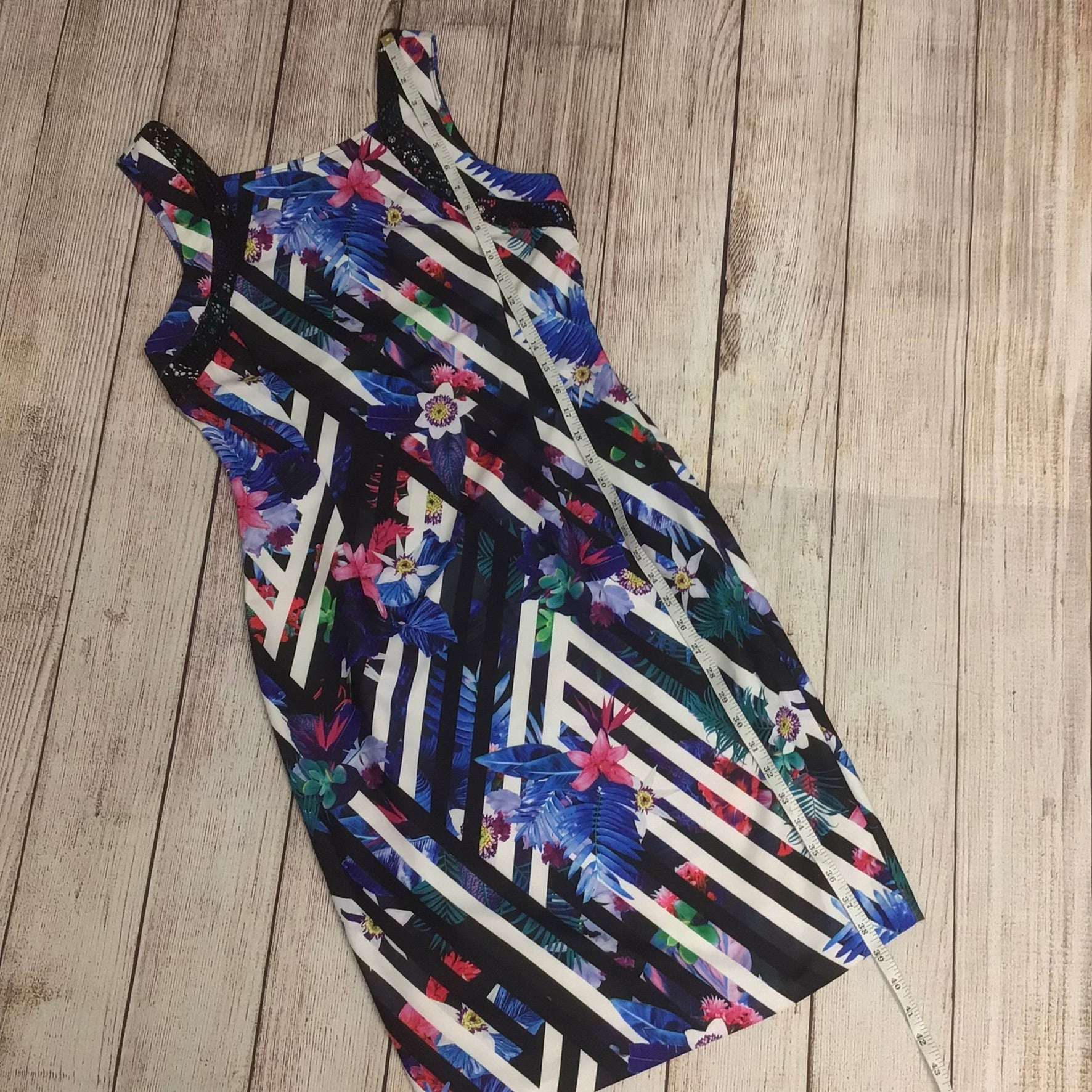 Star by Julien MacDonald Blue White Multi Dress Size 12 Shop for Shelter