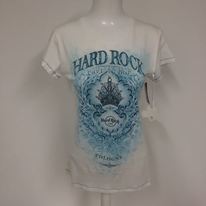 BNWT Hard Rock Cafe Cologne Couture White T Shirt Size M