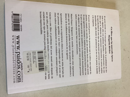El Acoso Moral El Maltrato Psicoliogico Cotidiana Marie-France Hirigoyen 30th Edition