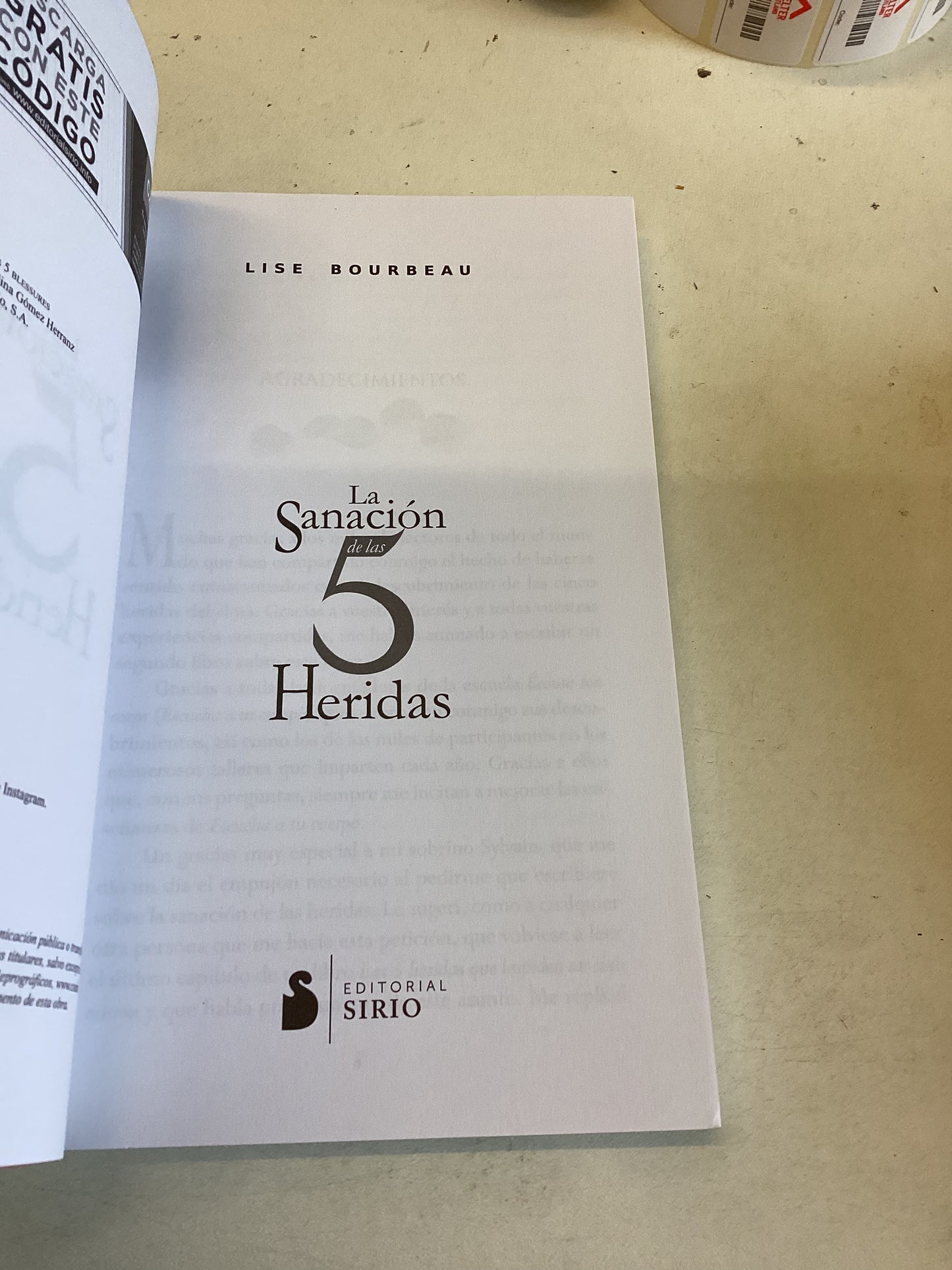 La Sanacion De Las 5 Heridas 4th Edition Lise Bourbeau
