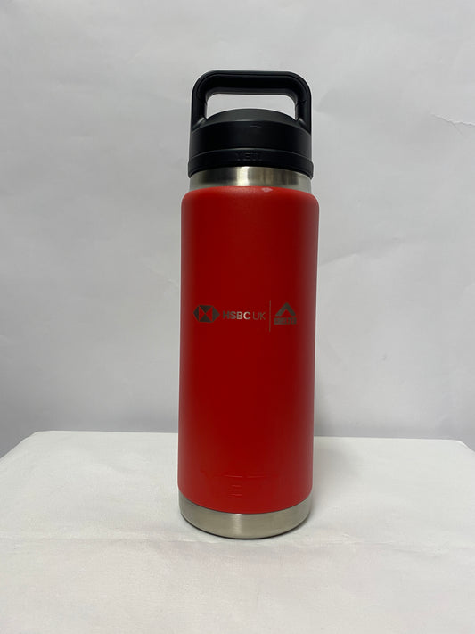 Yeti Red Shelter x HSBC Partnership Rambler Bottle 26oz