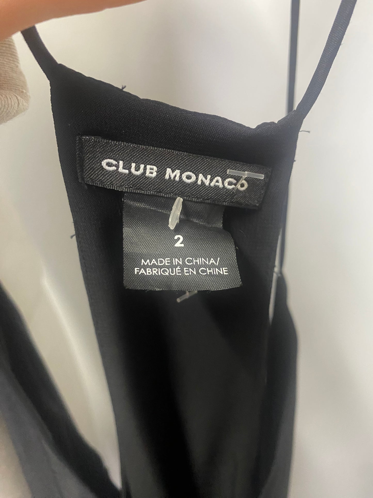 Club Monaco Sleeveless Racer Back Dress 2/Small