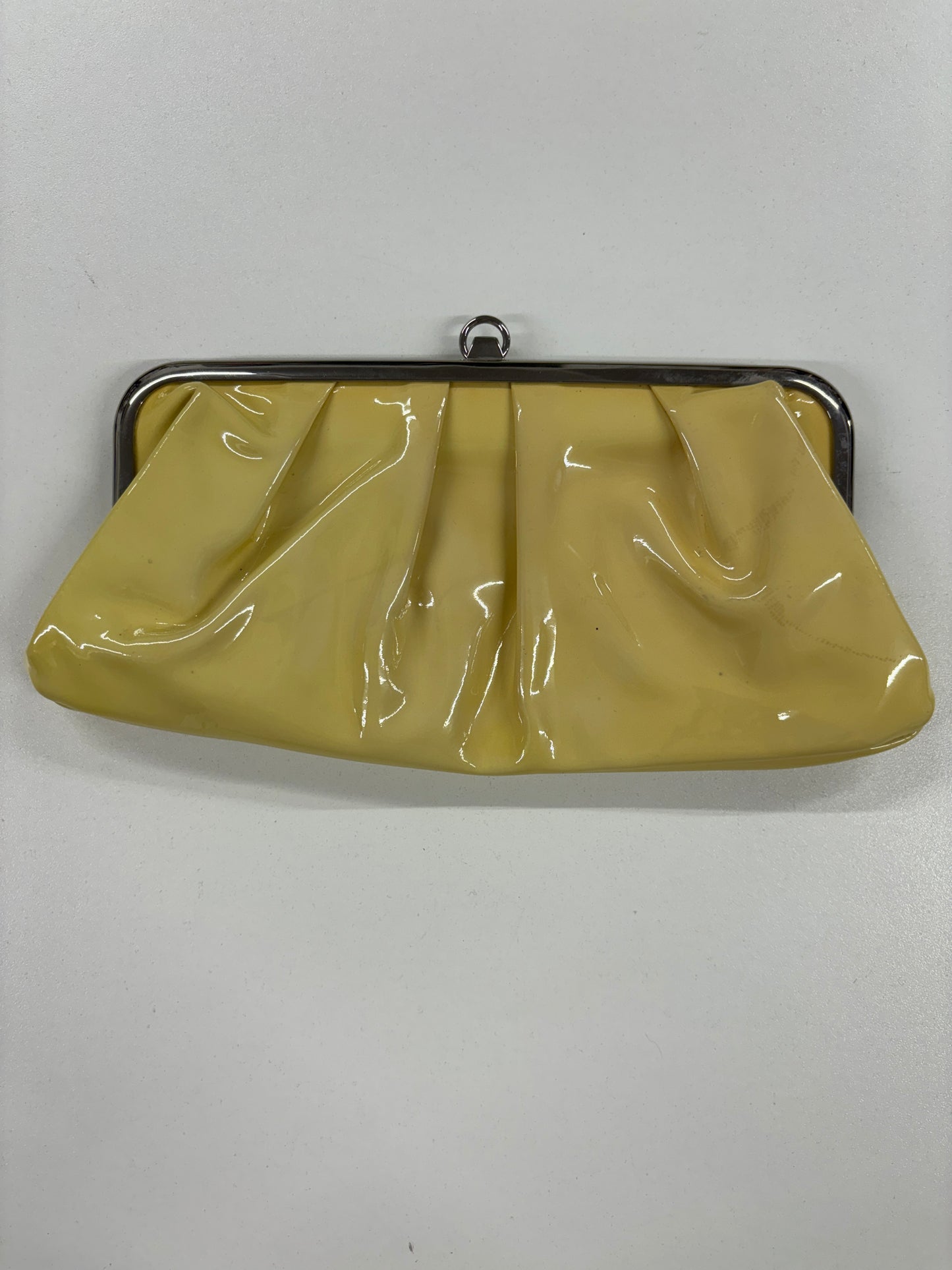 Marni Yellow Patent Leather Clutch Bag