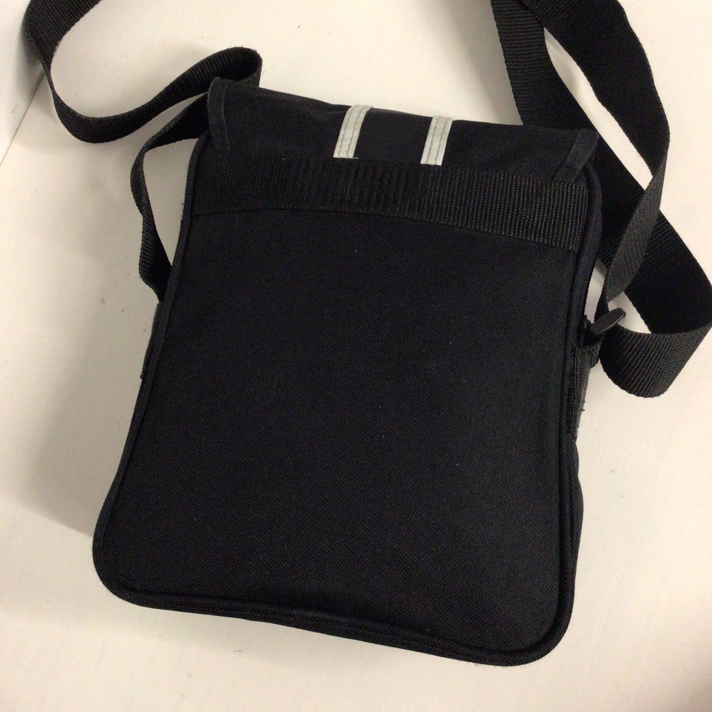 Kangol Black Messenger Crossbody Bag