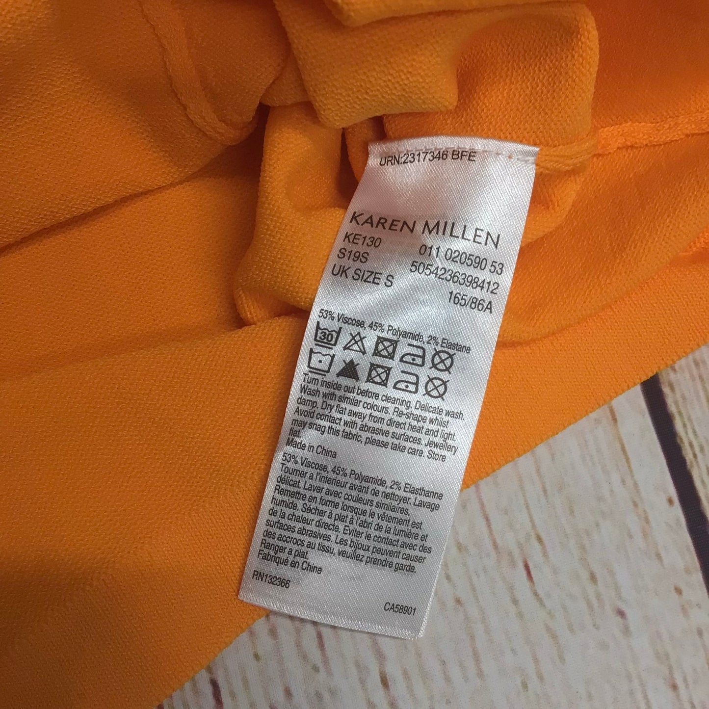 BNWT Karen Millen Yellow Tie Waist Jersey Crop Top RRP £90 Size S