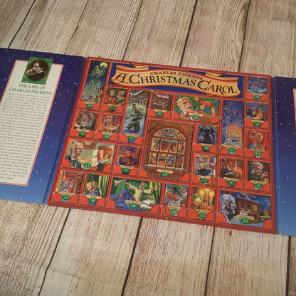 Charles Dickens; A Christmas Carol Storybook Set & Advent Calendar (1995)