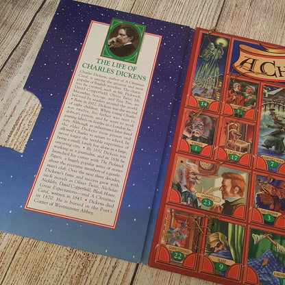 Charles Dickens; A Christmas Carol Storybook Set & Advent Calendar (1995)