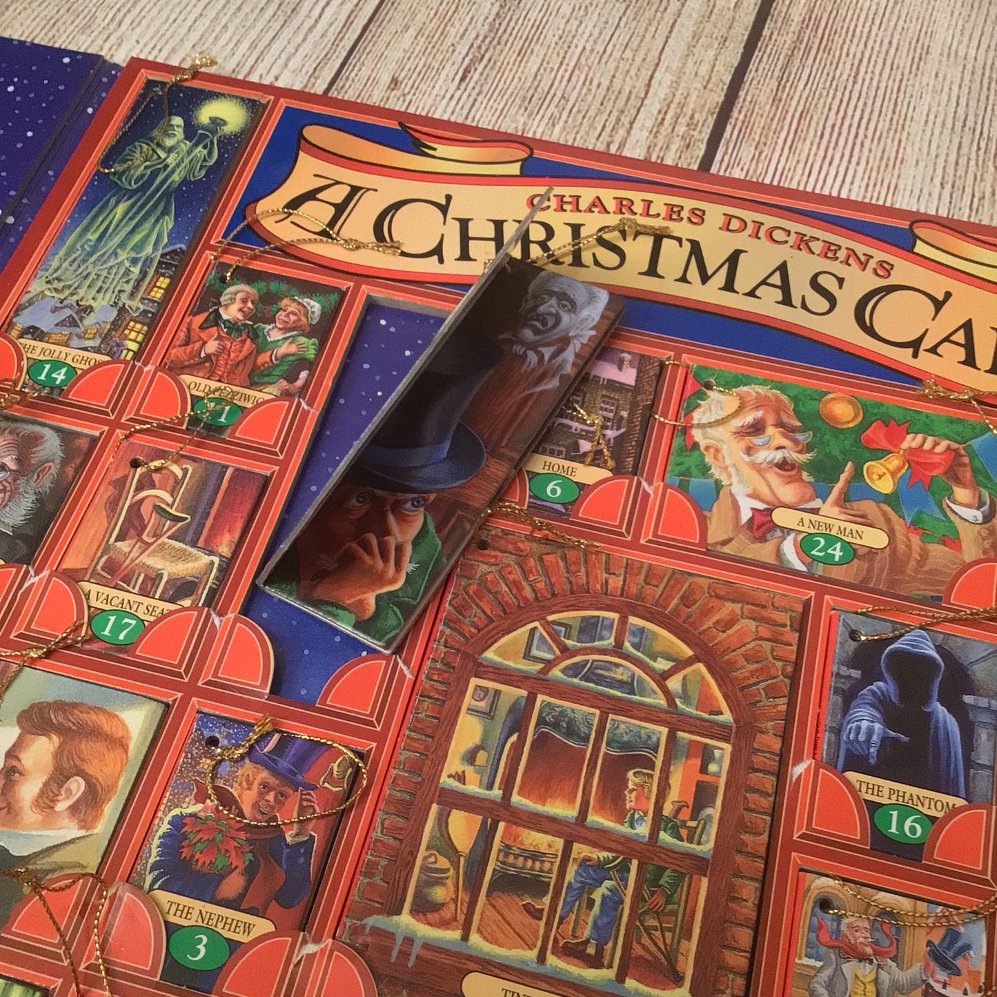 Charles Dickens; A Christmas Carol Storybook Set & Advent Calendar (1995)