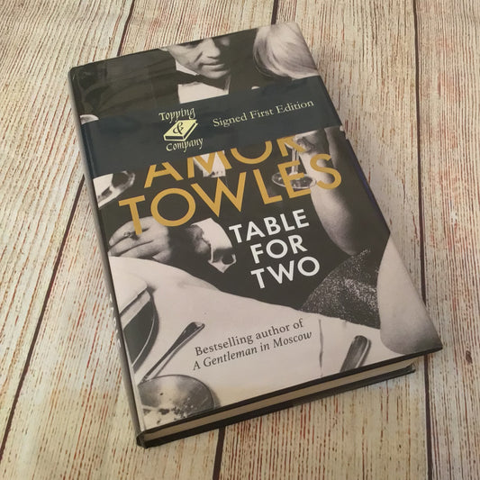 Table for Two by Amor Towles (2024) Signed Edition