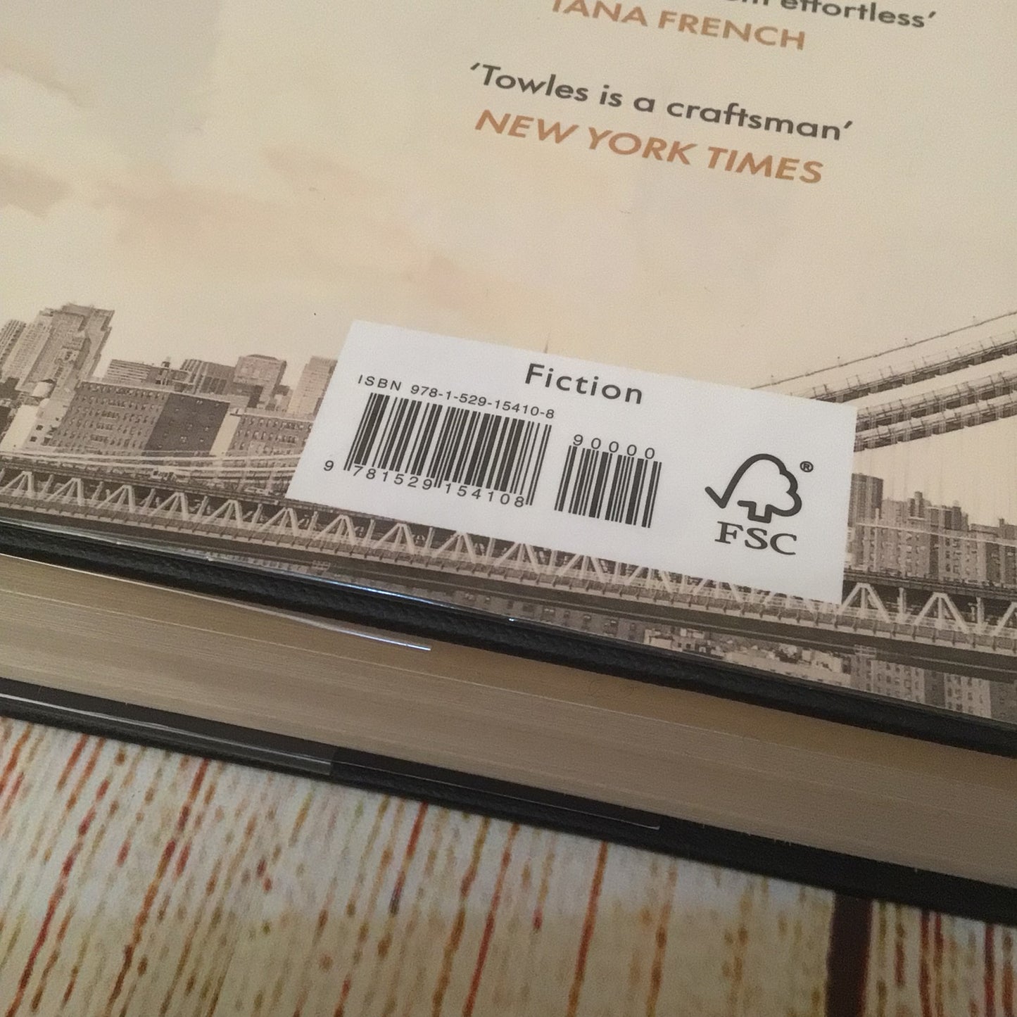 Table for Two by Amor Towles (2024) Signed Edition